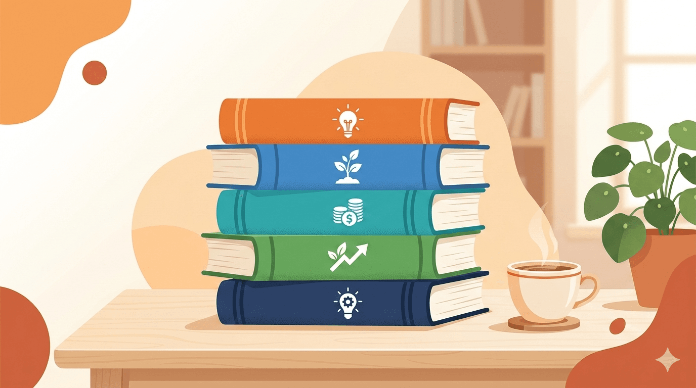 5 Books That Changed How I Think About Money and Side Hustles