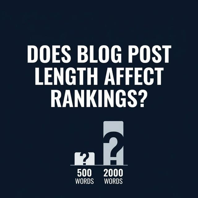 Does Blog Post Length Affect Rankings? Here Is What the Data Actually Shows