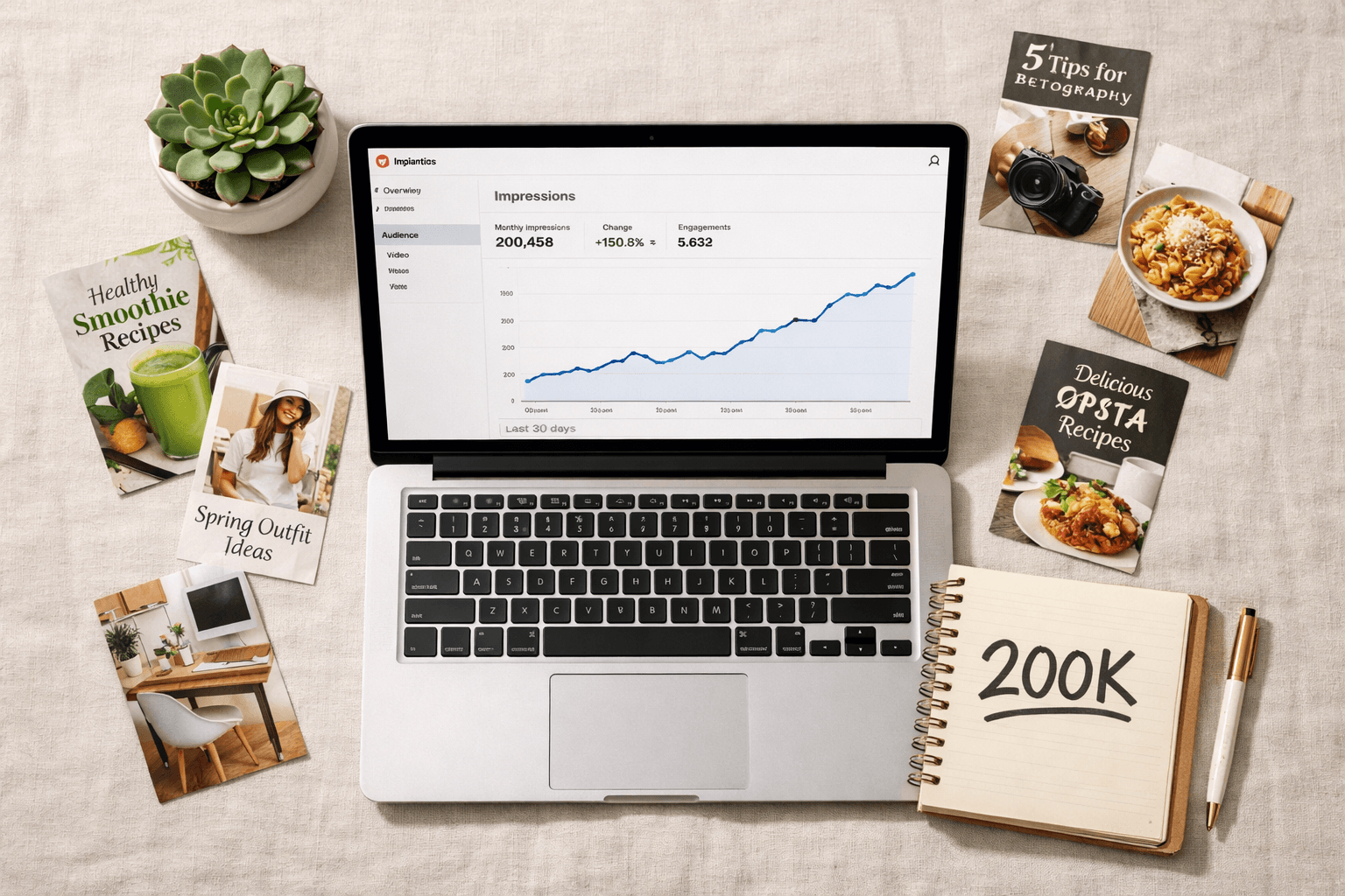 How I Got 200,000 Pinterest Impressions in Under 4 Months (Fresh Account, Real Numbers)